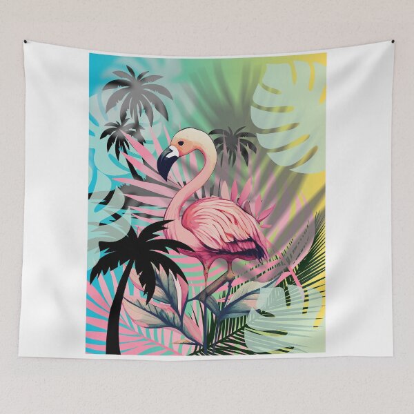 Item preview, Tropical Flamingo II designed and sold by ArtByTrishiaK.