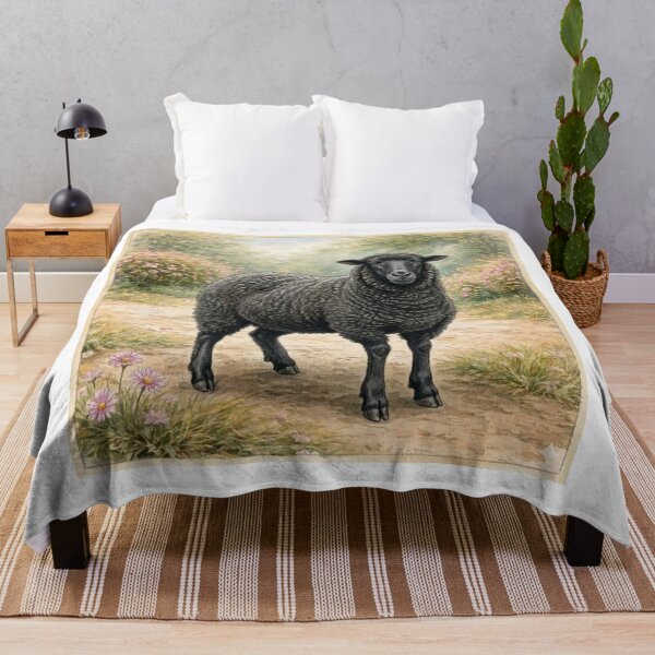 Item preview, Vintage Black Sheep designed and sold by Blackberry Hill Design Co..
