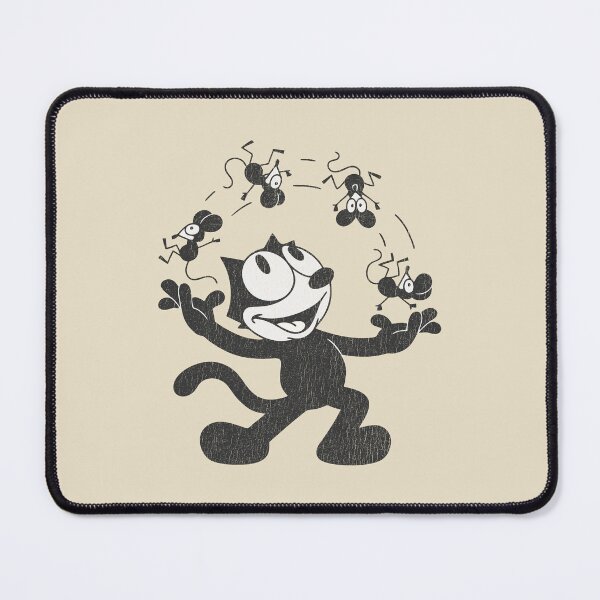 Item preview, Felix the Cat Playing with Mice designed and sold by oran9e.