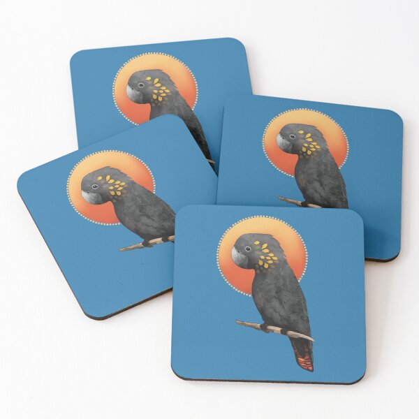 Item preview, Australian Glossy Black Cockatoo Australian wildlife designed and sold by Karin Taylor.