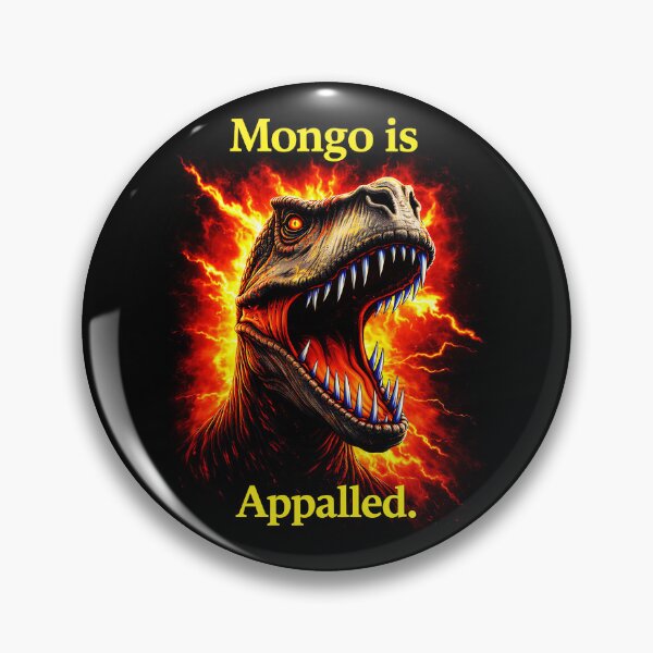 Item preview, Retro Mongo is Appalled Vintage Riding Dinosaur  designed and sold by gear-posters.
