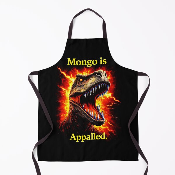 Item preview, Retro Mongo is Appalled Vintage Riding Dinosaur  designed and sold by gear-posters.