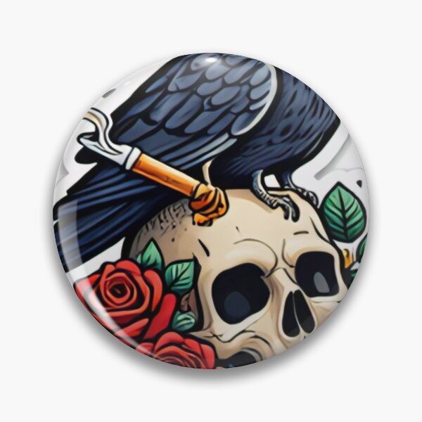 Item preview, Crow sticker  designed and sold by Subho650.
