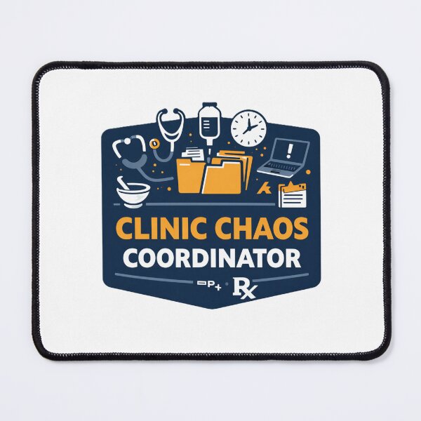 Item preview, Clinic Chaos Coordinator Healthcare designed and sold by Howard Crafts and Wares.
