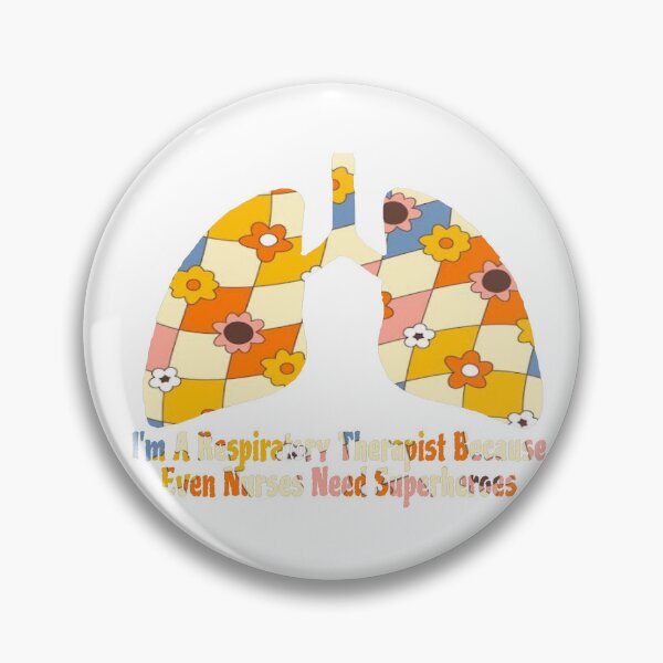 Item preview, Groovy designed I'm A Respiratory Therapist Because Even Nurses Need Heroes! designed and sold by natnat7w.