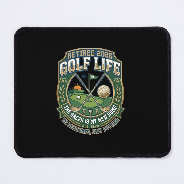 Item preview, Retired 2026 Golf Life - The Green Is My New Home - Funny Golfer Retirement designed and sold by FarDesign.