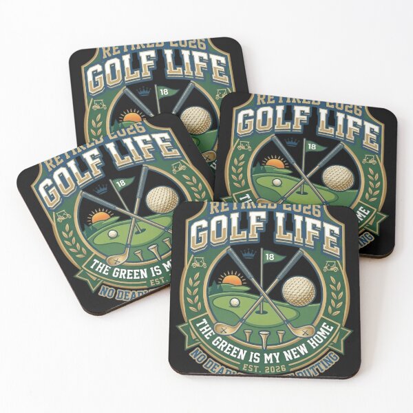 Item preview, Retired 2026 Golf Life - The Green Is My New Home - Funny Golfer Retirement designed and sold by FarDesign.