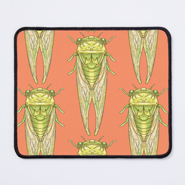 Item preview, Party cicadas lime and orange designed and sold by beesocks.