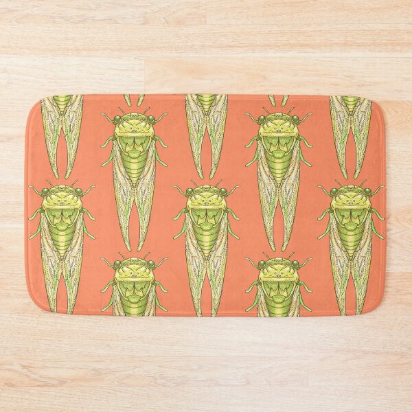 Item preview, Party cicadas lime and orange designed and sold by beesocks.
