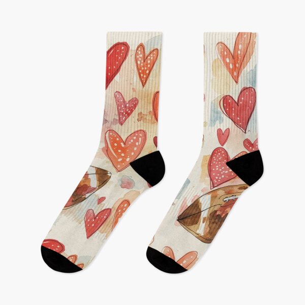 Item preview, Football Patterned Hearts  designed and sold by JosueShop101.
