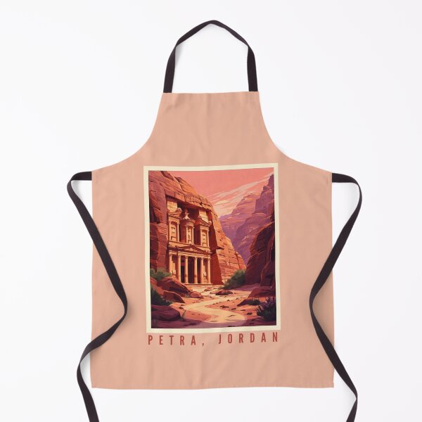 Item preview, Petra Jordan - Ancient Treasury Rock City Illustration designed and sold by MatthewHeights.