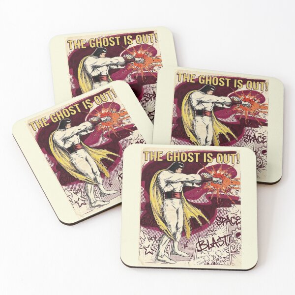 Item preview, Retro Space Ghost Comic Art - "The Ghost is Out!" Vintage Aesthetic designed and sold by Thogan0416.