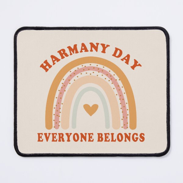 Item preview, Harmony Day Rainbow Shirt – Everyone Belongs Diversity T-Shirt – Inclusive Kindness Equality Graphic Tee – Cultural Diversity Gift designed and sold by Dimu Co..