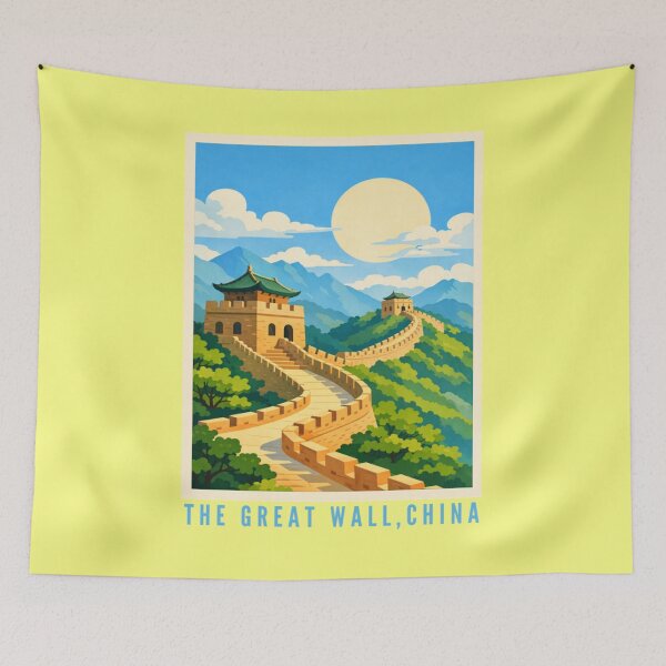 Artikelvorschau, Reiseplakat zur Chinesischen Mauer entworfen und verkauft von MatthewHeights.