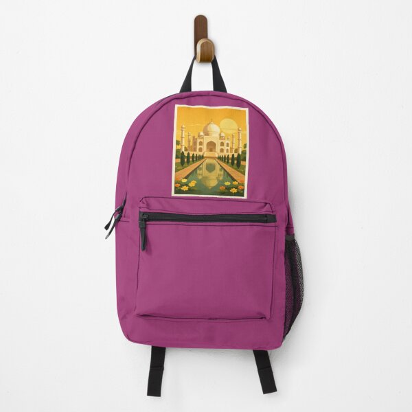 Item preview, Taj Mahal India - Golden Sunset Mughal Architecture Illustration designed and sold by MatthewHeights.