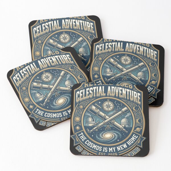 Item preview, Retired 2026 Celestial Adventure - The Cosmos Is My New Home - Funny Astronomy Retirement designed and sold by FarDesign.