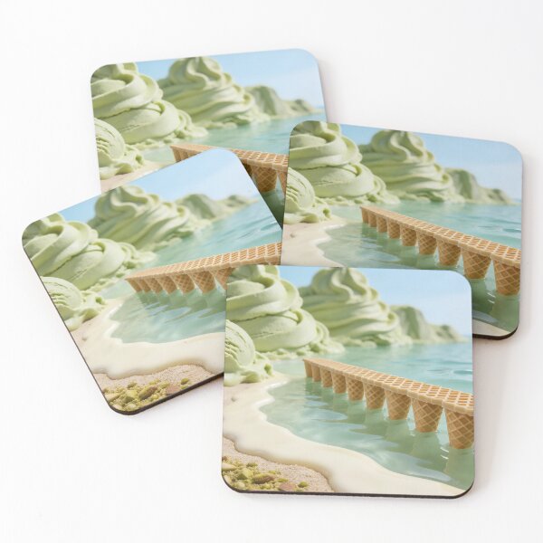 Item preview, Pistachio Beach Escape designed and sold by ParallelPicks12.