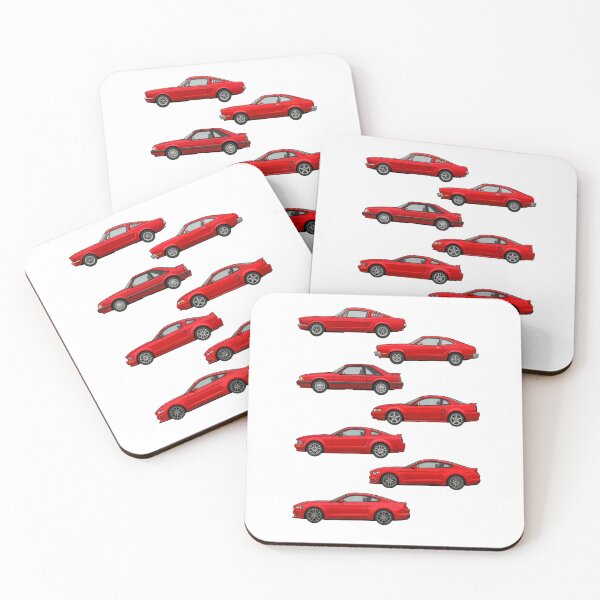 Item preview, Ford Mustang Evolution Side View – Classic to Modern Muscle Car Generations designed and sold by GT Garage.