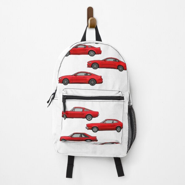 Item preview, Ford Mustang Evolution Side View – Classic to Modern Muscle Car Generations designed and sold by GT Garage.