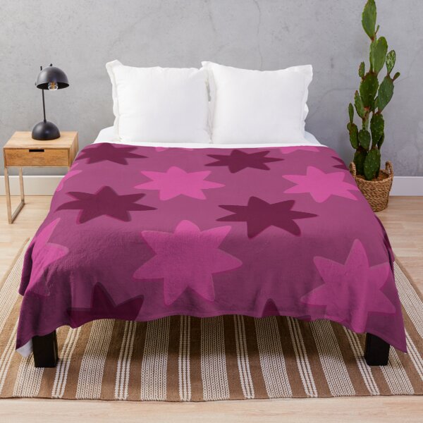 Item preview, pink and magenta stars designed and sold by gigi's geometric art.
