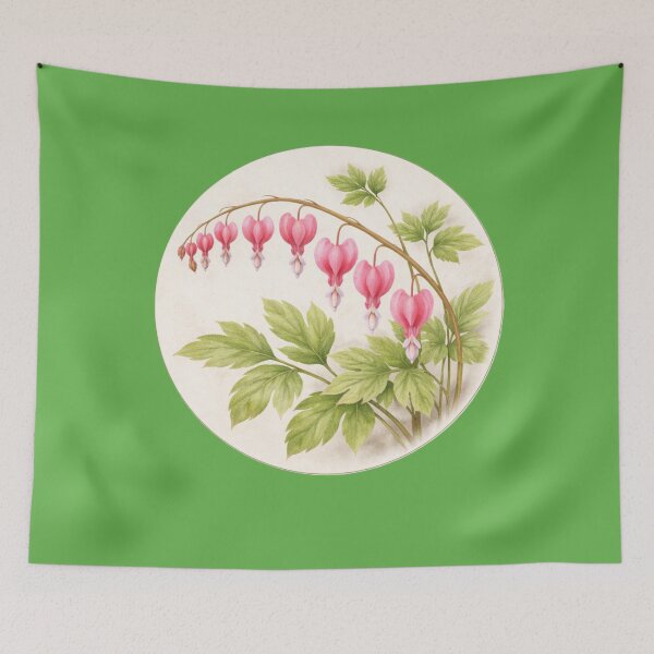 Item preview, Bleeding Heart Romance – Woodland Garden Flower Circle designed and sold by TheJoyfulPen.