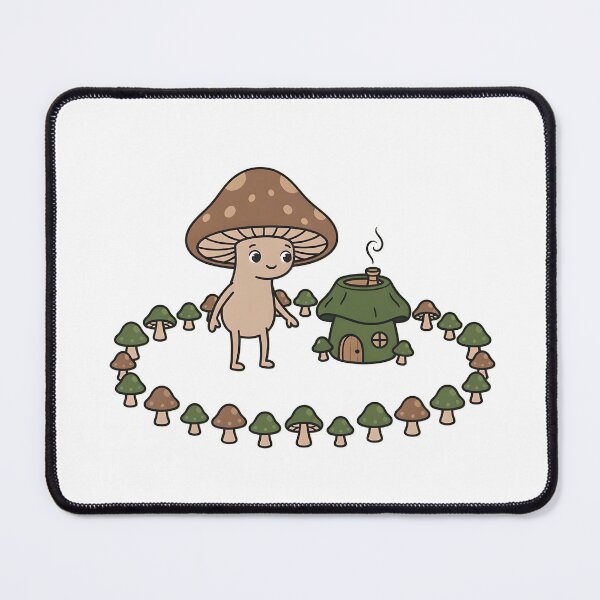 Item preview, Cute Mushroom Forager - Cottagecore Fairy Garden T-Shirt designed and sold by SlyFenrir.