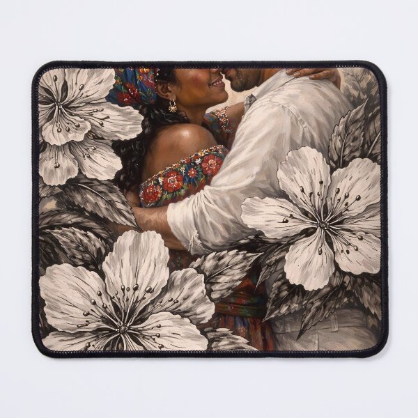 Item preview, Romantic Couple in Bloom- Arte di Bam Romantic Art designed and sold by Arte di Bam.