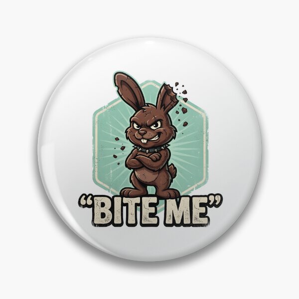 Item preview, Sarcastic Easter Bunny “BITE ME” Graphic – Funny Chocolate Bunny Design designed and sold by relso.