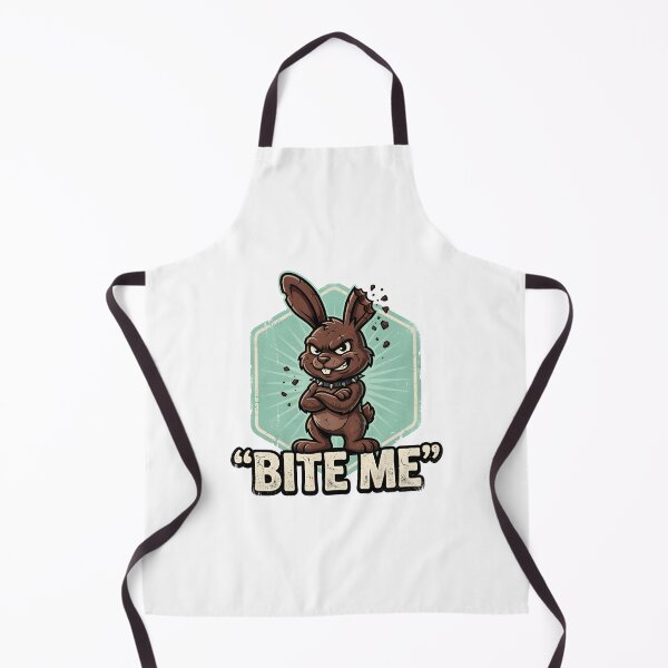 Item preview, Sarcastic Easter Bunny “BITE ME” Graphic – Funny Chocolate Bunny Design designed and sold by relso.