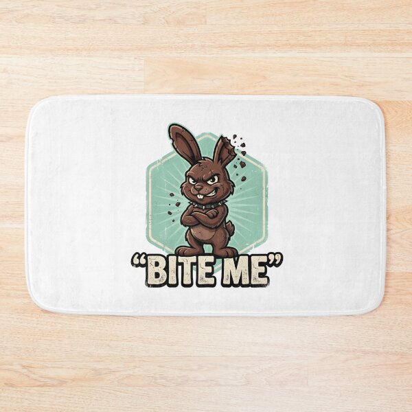 Item preview, Sarcastic Easter Bunny “BITE ME” Graphic – Funny Chocolate Bunny Design designed and sold by relso.