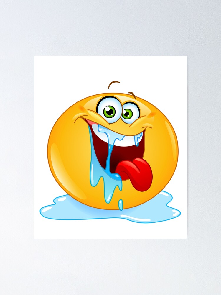Funny Drooling Emoji