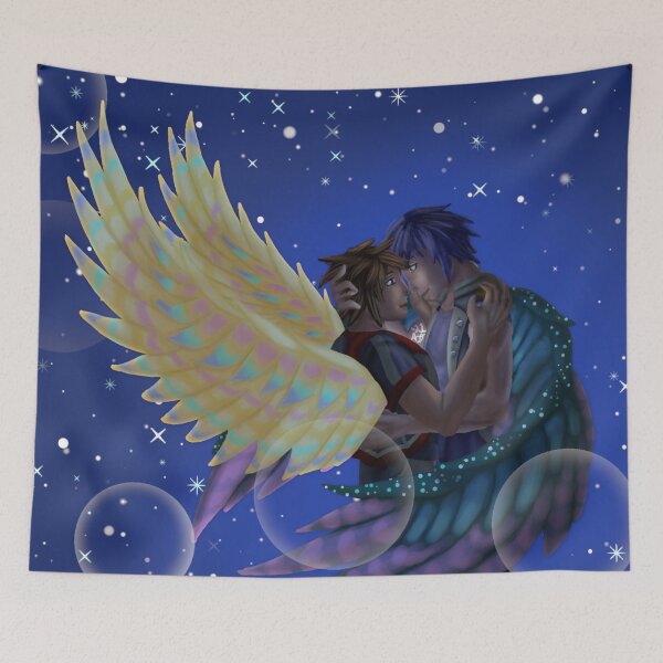 Item preview, Embracing in Flight designed and sold by TheAmbrosiaFix.