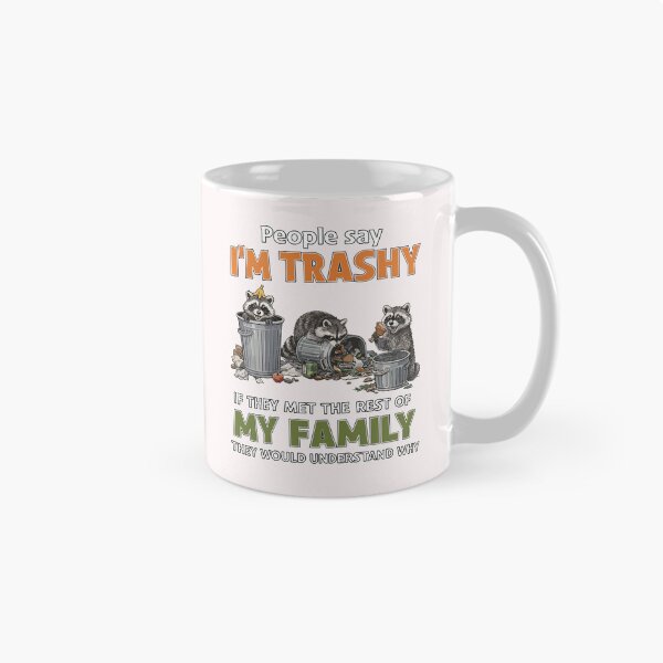 Item preview, Trashy Raccoon Family designed and sold by JessArty ⭐⭐⭐⭐⭐.