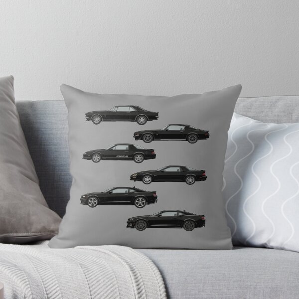Item preview, Chevrolet Camaro Evolution Side View – Classic to Modern Muscle Car Generations designed and sold by GT Garage.