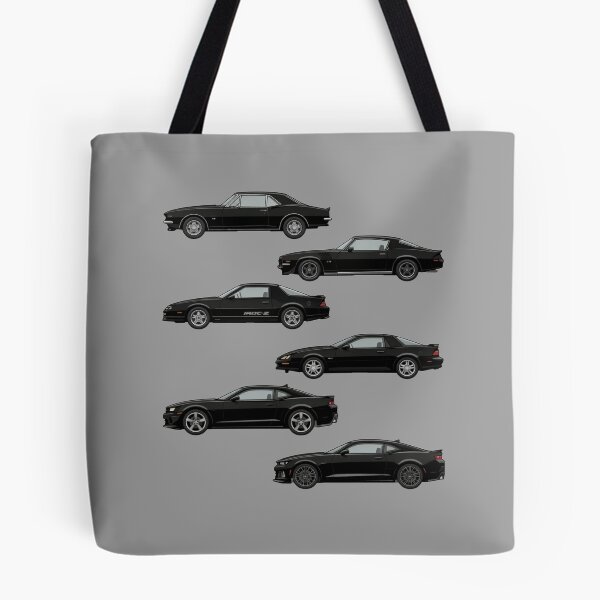 Item preview, Chevrolet Camaro Evolution Side View – Classic to Modern Muscle Car Generations designed and sold by GT Garage.