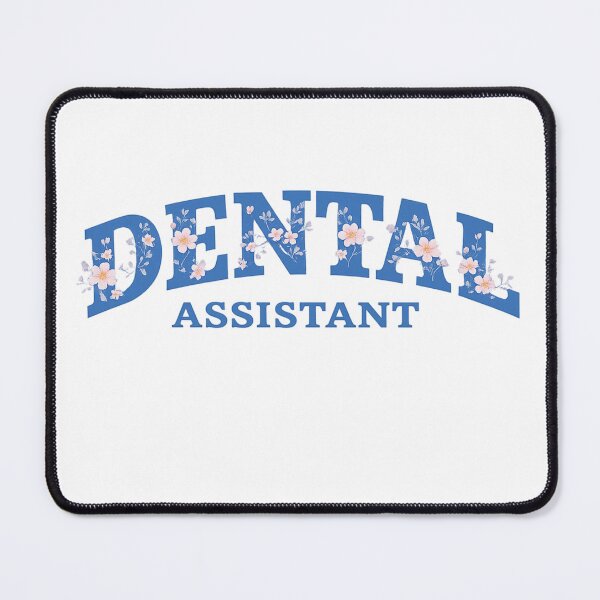 Item preview, Dental Assistant Floral Professional Pride designed and sold by Howard Crafts and Wares.