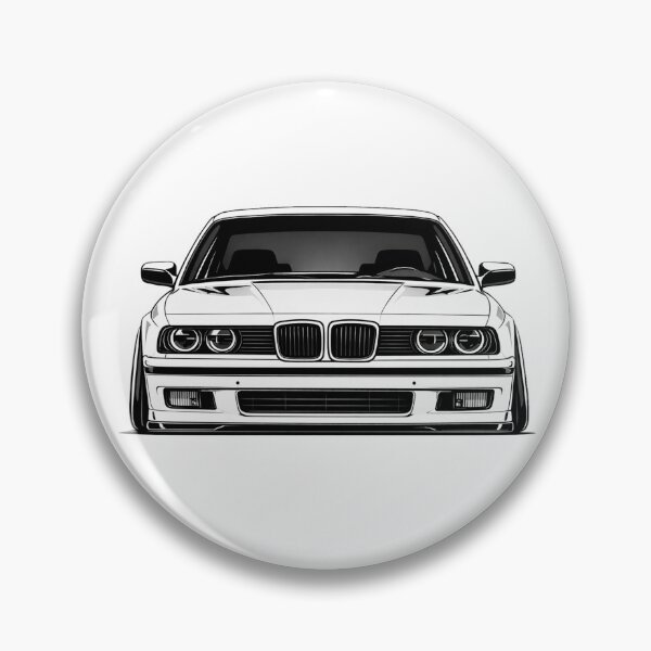 Item preview, Classic Retro Performance Sedan – Front View Automotive Graphic designed and sold by GT Garage.