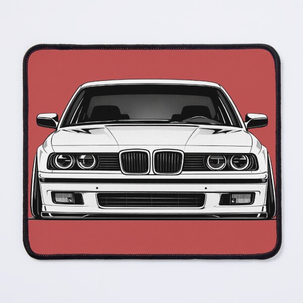 Item preview, Classic Retro Performance Sedan – Front View Automotive Graphic designed and sold by GT Garage.