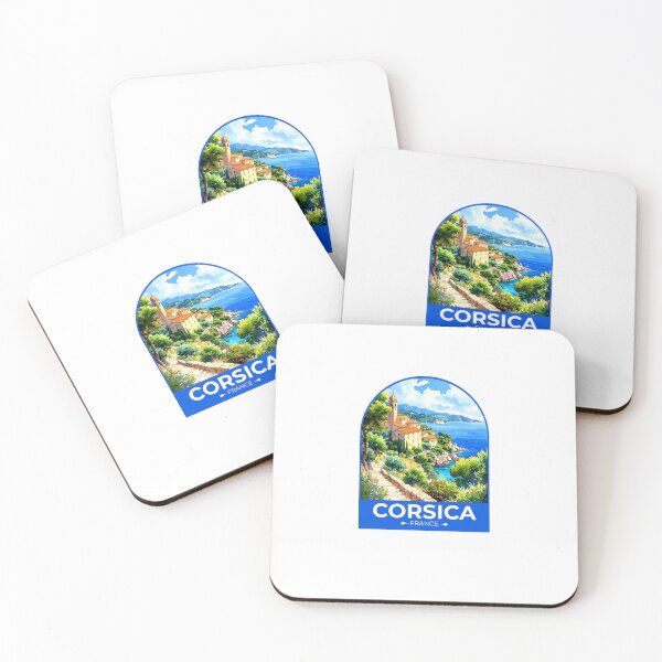Item preview, Corsica France Travel Sticker designed and sold by TulipaGraphics.