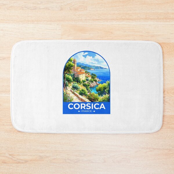 Item preview, Corsica France Travel Sticker designed and sold by TulipaGraphics.