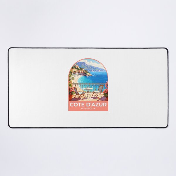 Item preview, Cote d'Azur France Travel Sticker designed and sold by TulipaGraphics.