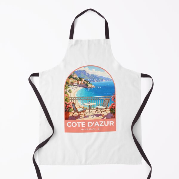 Item preview, Cote d'Azur France Travel Sticker designed and sold by TulipaGraphics.
