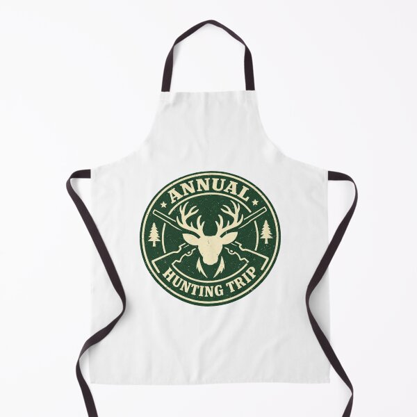 Item preview, Annual Hunting Trip Vintage Badge – Deer & Rifle Outdoor Crest Design designed and sold by EastEndTownie.