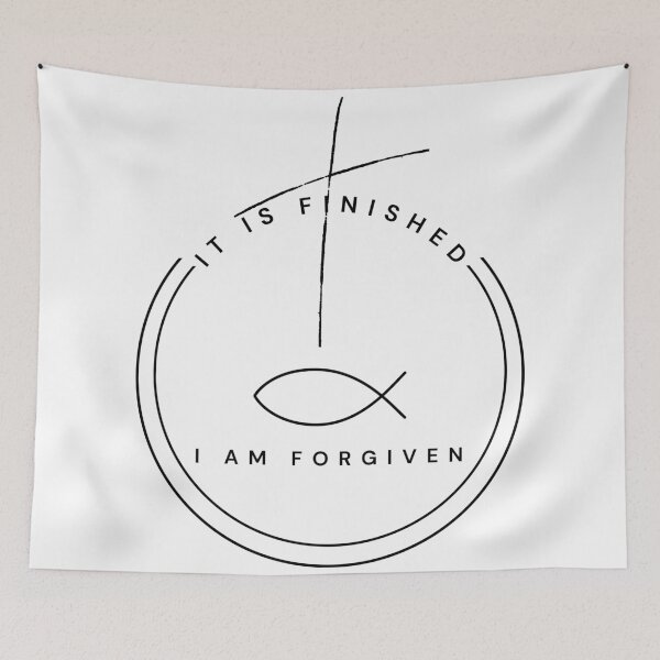 Item preview, It Is Finished I Am Forgiven designed and sold by The Foxes.