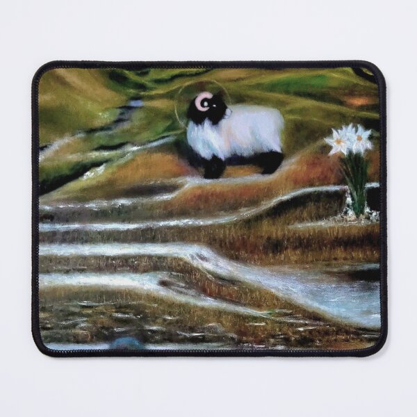 Item preview, Holy Mountain designed and sold by The Mysterious Domain Alyne Whiteswan Fine Art Prints and Merch.