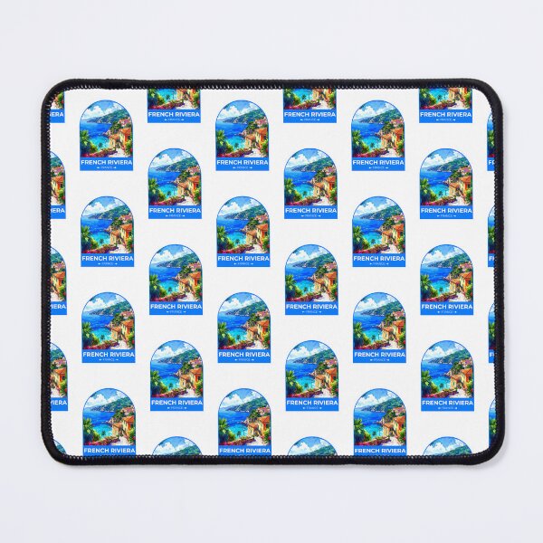 Item preview, French Riviera France Travel Sticker designed and sold by TulipaGraphics.
