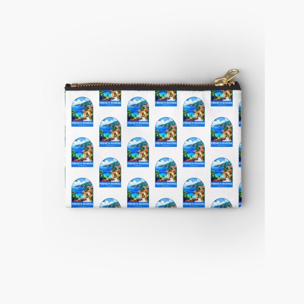 Item preview, French Riviera France Travel Sticker designed and sold by TulipaGraphics.