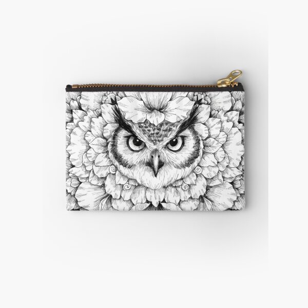 Item preview, Floral Mandala Art owl – Intricate Flower Mandala Design designed and sold by Anime9122.