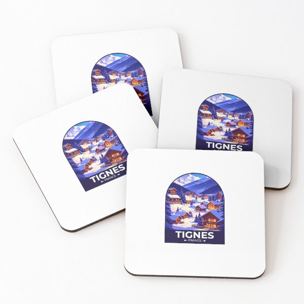 Item preview, Tignes France Travel Sticker designed and sold by TulipaGraphics.