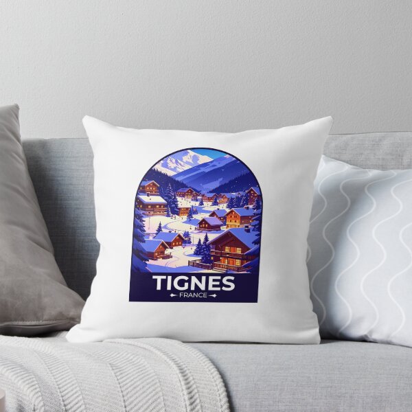 Item preview, Tignes France Travel Sticker designed and sold by TulipaGraphics.